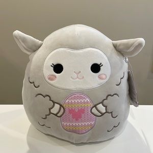 NWT 11” Sophie the Lamb Holding Egg Easter Squishmallow